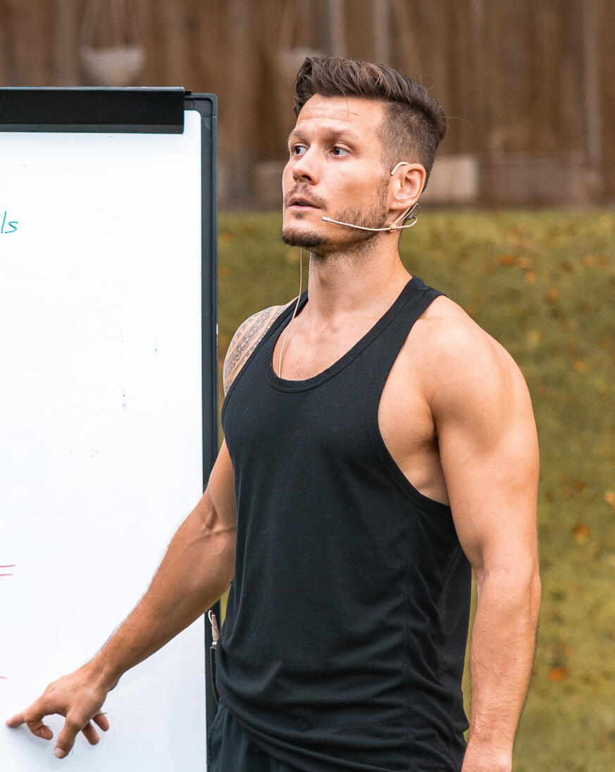 Adam Leading Fitness Class